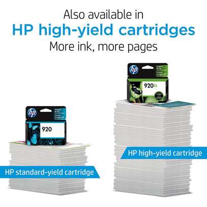 HP 920 ORIGINAL BLACK INK CARTRIDGE image 3