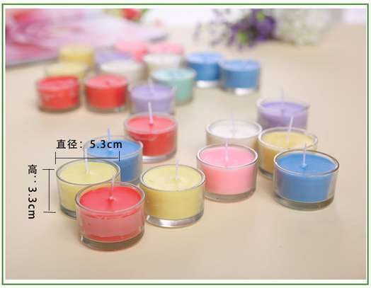 Assorted 6pc scented candles image 2