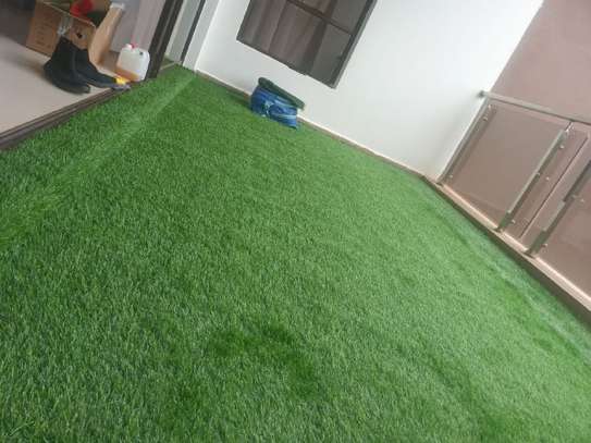 cool balcony when fitted with artificial grass carpet image 1