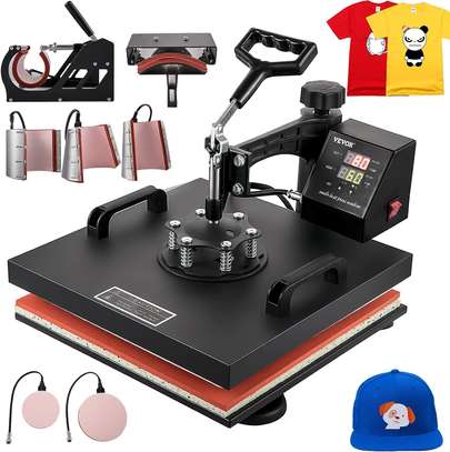 8 in 1 Combo Swing Away T-Shirt Sublimation Transfer Printer image 1