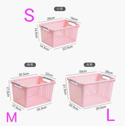 Stackable  Plastic Storage  Baskets image 9