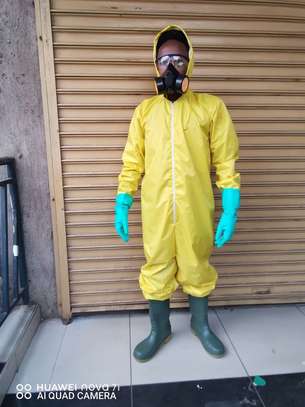Yellow spray suits image 2
