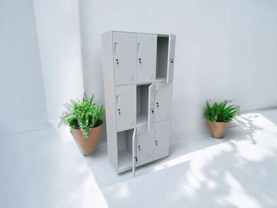 Office Cabinet :9-Locker Metallic Office Cabinet image 1