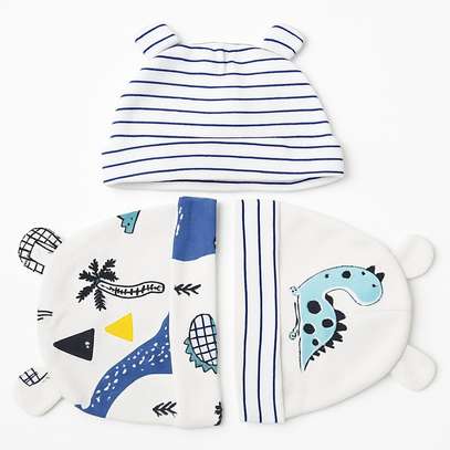 Baby cotton hats image 7