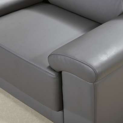 Modern 5-Seater Executive Lounge Leather Sofa Set image 7