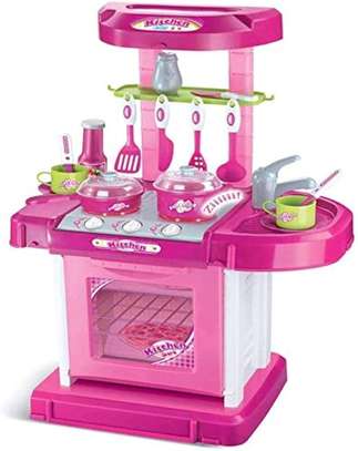 Children's kitchen set now for sale image 1