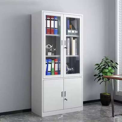 Steel & Glass Office Cabinet image 3