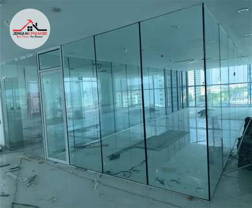 Glass office partitioning in Nairobi Kenya image 3