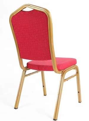 Office Chair: Blue Conference Stackable Chair image 4