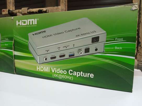 4K 60Hz HDMI Video Capture U3 with Loop, Power Adapter image 2