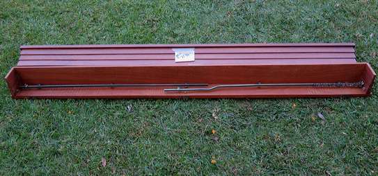 Antique Curtain Boxes Solid Teak Wood from 1950's image 8