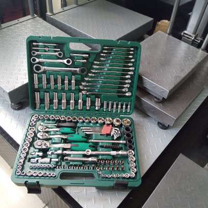 Customize 150pcs Toolkit auto Repair wrench tool box image 1