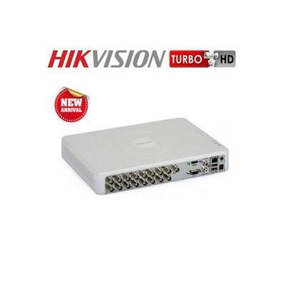 Hikvision 16 Channel Turbo Hd Upto 1080P DVR Machine- White image 1