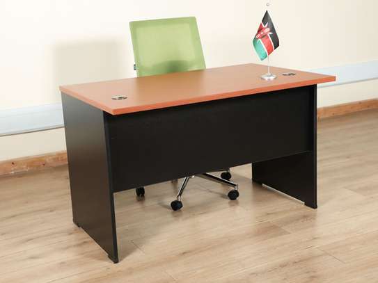 Office Desk: 0.9m Office Desk with drawers image 4