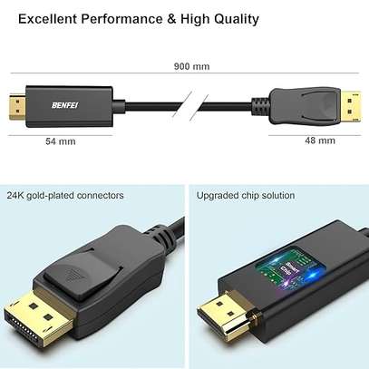 Display Port To Hdmi Cable 1.8M(B image 2