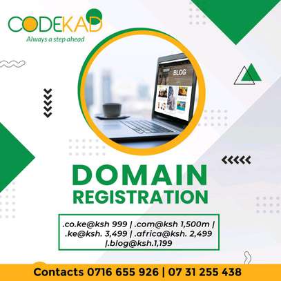 Domain registration and web hosting image 1