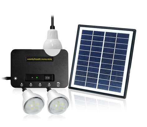Solar Emergency Home Light with 3 Bulb image 1
