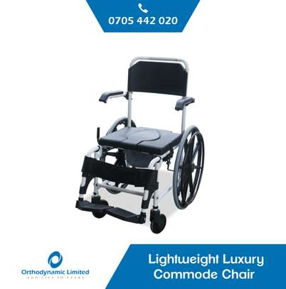 Lightweight Luxury Commode Chair image 4