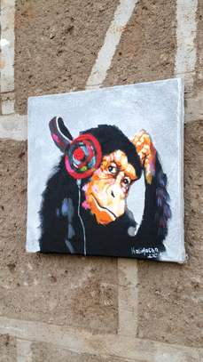 dope chimp painting image 2