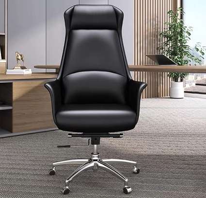 Office Chair: Upholstered Director's Office Chair image 1
