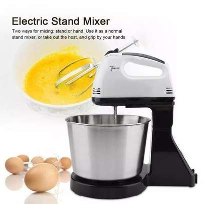 Sokany 7 Speed Hand Mixer With Bowl,Egg Beater image 1