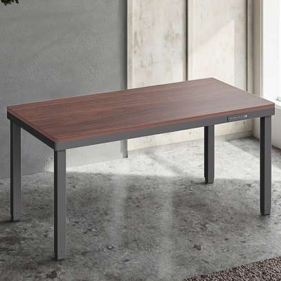 Computer table: 120cm x 60cm rectangular computer table image 2