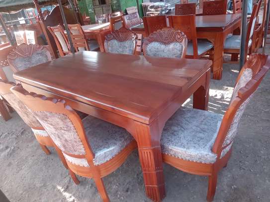 6 seater dining table set image 6