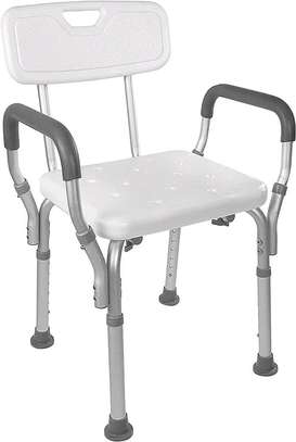 Shower Chair/  Bath Seat, Removable Back and Adjustable Legs image 6