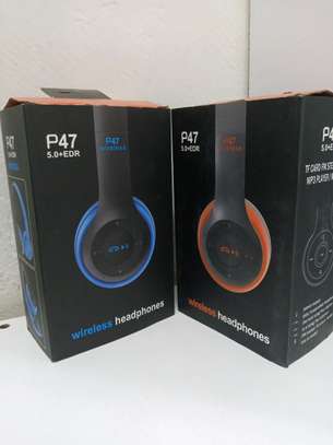 P47 wireless headphones image 1