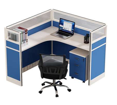 OFFICE DESK: 4 Way Beauty Office Workstation image 5
