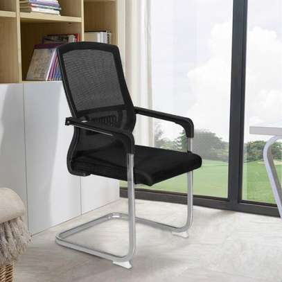 Office Mesh Mid Back Meeting Table Chair image 3