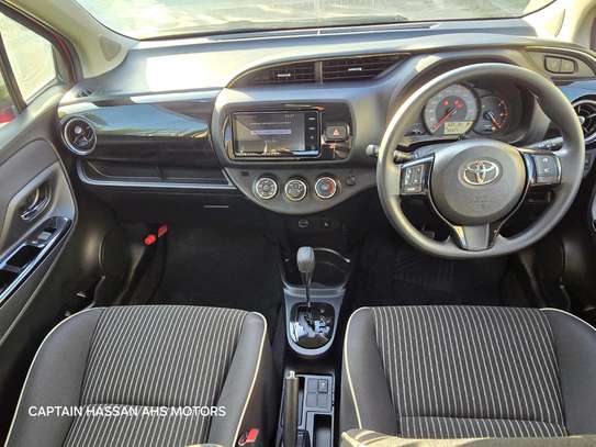 Toyota Vitz Jewela Maroon 2018 image 6