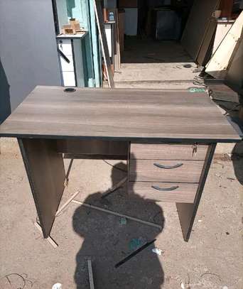 Writing table with drawers image 1