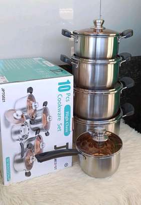 Stainless cookware sets image 1