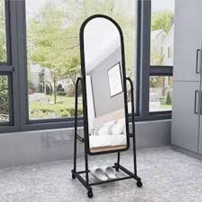 Black Metal Framed Home Dressing Mirror image 12