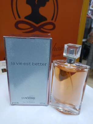 La vie est better fragrance 100ml for ladies. image 2