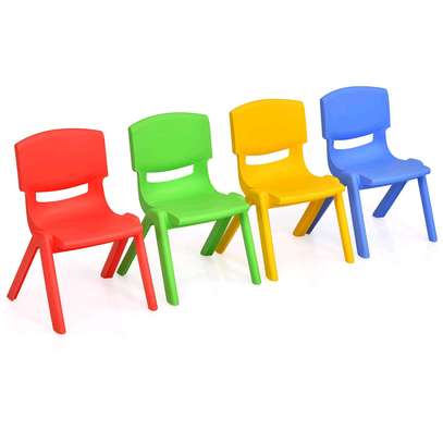 Kindergarten Plastic Chairs image 3