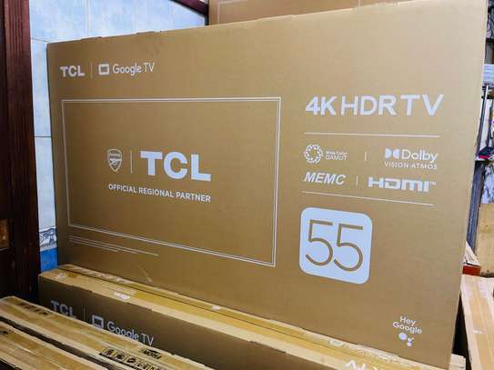 TCL 55 INCHES SMART UHD FRAMELESS TV image 2