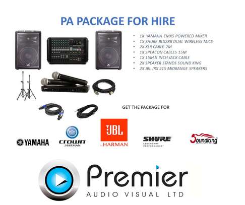SYSTEM FULL PACKAGE FOR HIRE image 1