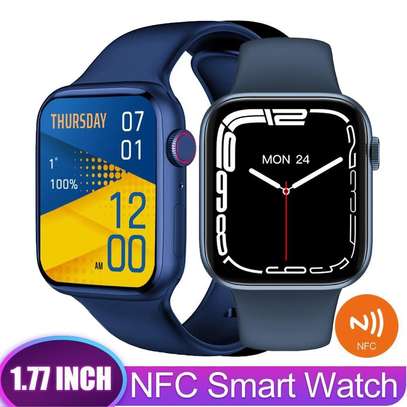 HW57 Pro smartwatch Bluetooth fitness NFC wireless charger image 1