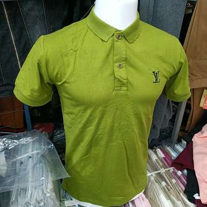 Polo Collar Men's T Shirts image 1