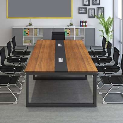 Boardroom Table: 2.4m Table, Make Every Meeting Count image 1