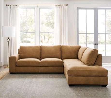 Elegant corner seat sofa image 1