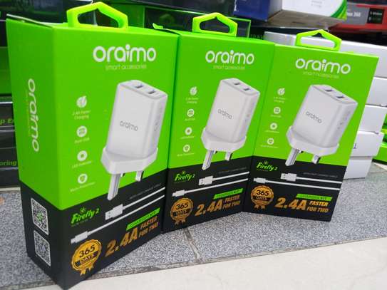 Oraimo Dual Usb Charger Ocw-e63d Firefly 2 image 1
