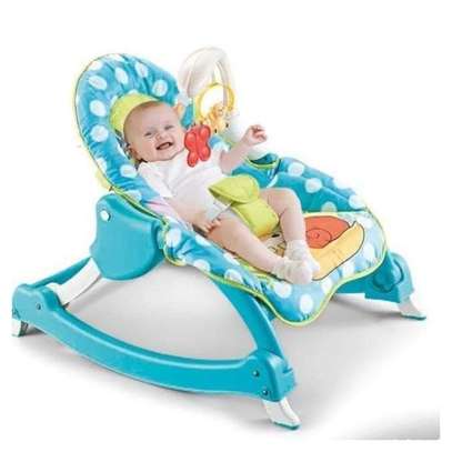 2 IN 1 Multifunction Toddler Baby Rocker 0-3yrs - Multicolor image 4