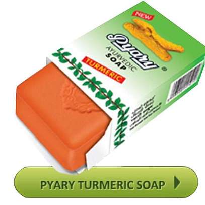 Pyary Ayurvedic Turmeric Soap - Redness Sunburn Product-burn image 3