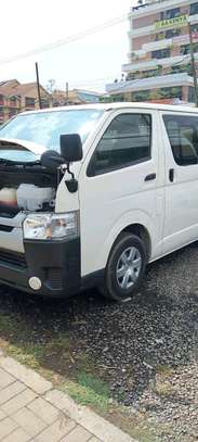 Toyota Hiace 7L 2018 model fully loaded white color image 8