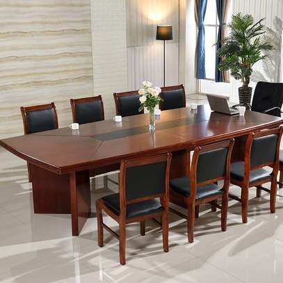 Mahogany Boardroom Office Table image 5