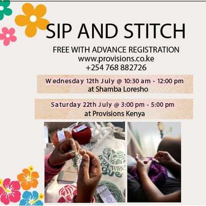 Sip and Stitch image 1