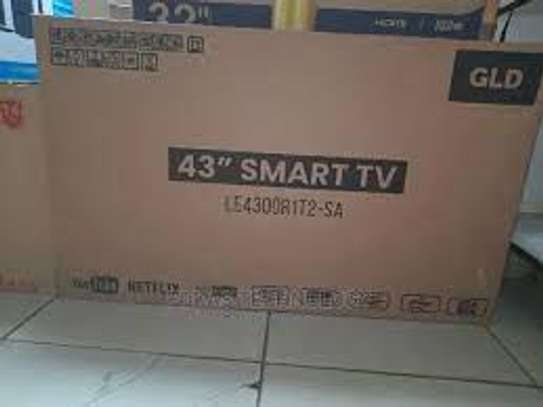 GLD 43 INCH SMART FRAMELESS ANDROID TV NEW image 1